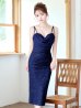 ネイビー　モデル：ゆめ　身長：160cm　着用サイズ：8号(Sサイズ)