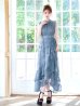ブルーグレー　モデル：ゆめ　身長：160cm　着用サイズ：8号(Sサイズ)