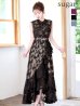 ブラックベージュ　モデル：ゆめ　身長：160cm　着用サイズ：8号(Sサイズ)