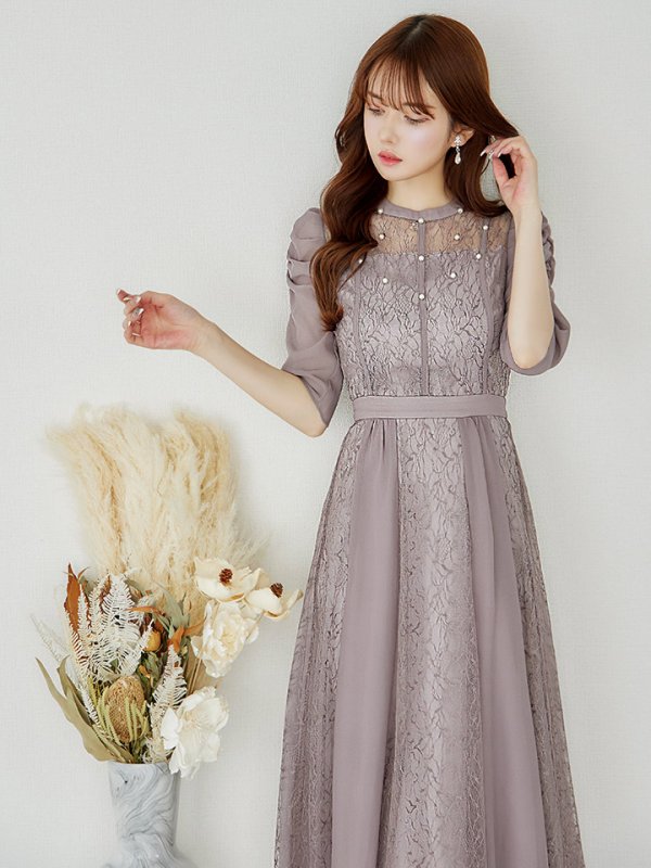 モーヴ モデル：ゆめ　身長：160cm　着用サイズ：8号(Sサイズ)