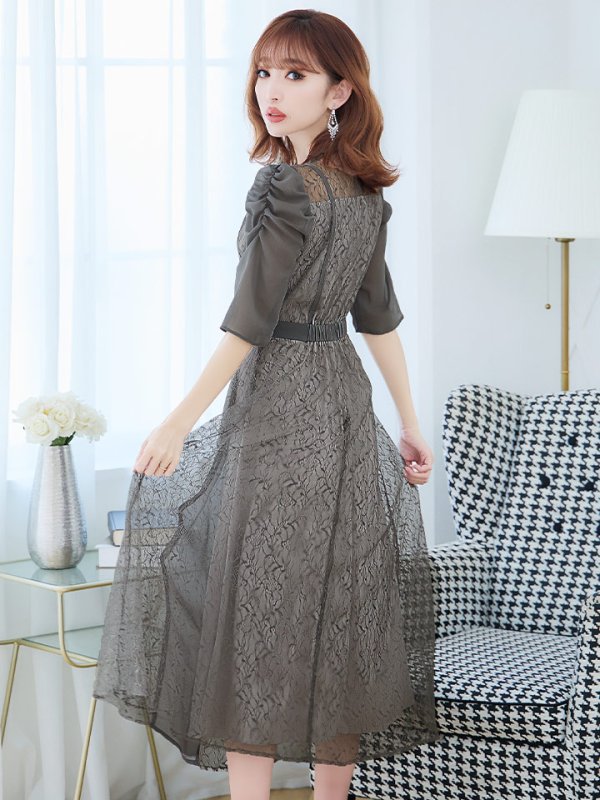 クラウディ モデル:杉山佳那恵 身長:158cm 着用サイズ:8号(Sサイズ)