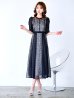 ネイビー モデル：ゆめ　身長：160cm　着用サイズ：8号(Sサイズ)