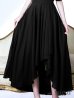ブラック モデル：ゆめ　身長：160cm　着用サイズ：8号(Sサイズ)