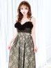 ブラックベージュ　モデル：ゆめ　身長：160cm　着用サイズ：8号(Sサイズ)　