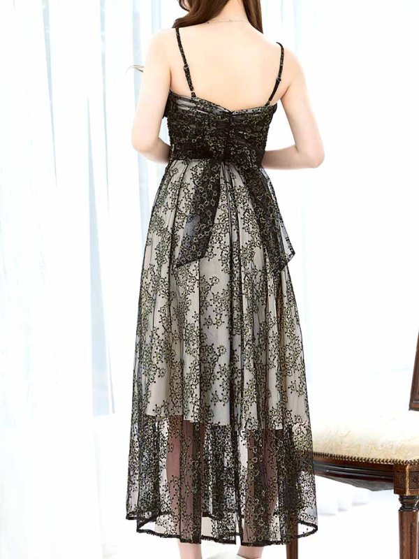 ブラックベージュ　モデル：ゆめ　身長：160cm　着用サイズ：8号(Sサイズ)　