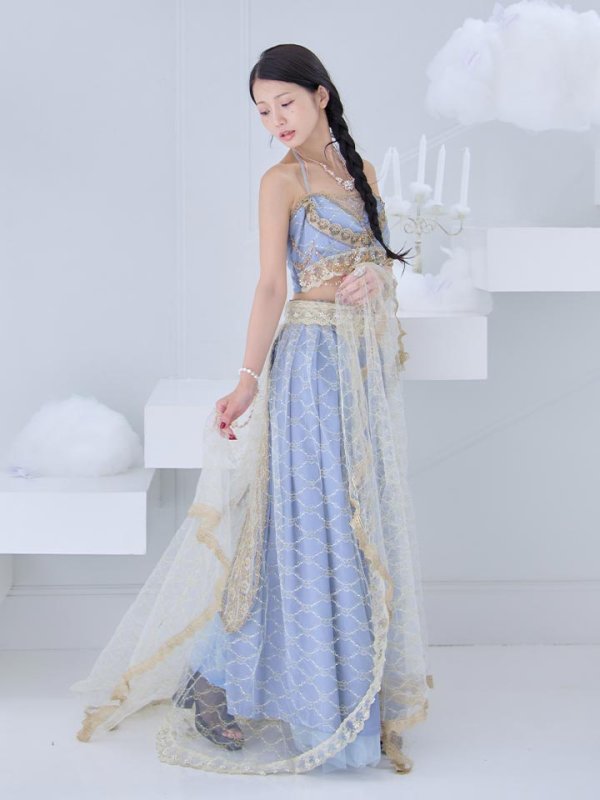 画像3: 【即日発送】【ハロウィン】アラビアンガール/アラジンコスプレセット【コスプレ7点セット】【フリーサイズ/4カラー】[HC03]