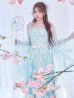 画像6: 【送料無料！】【ハロウィン】アイスブルー刺繍ロングシフォン漢服セット【コスプレ3点SET】【Fサイズ】【一部予約/8月下旬発送予定】[OF04] (6)