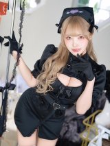 【即日発送】ルミナスハートナース【マリームーン】【ハロウィンコスプレ6点セット】【フリーサイズ/2カラー】[OF04]