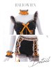 画像42: 【即日発送】【ハロウィン】パールレースキャットセットアップ【コスプレ6点セット】【S-Mサイズ/2カラー】[YMT]