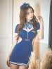 画像7: 【即日発送】【ハロウィン】 サイドシアーキャビンアテンダント/CA【コスプレ3点セット】【XS-Lサイズ】[HC03/HC03] (7)