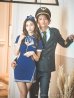 画像3: 【即日発送】【ハロウィン】 サイドシアーキャビンアテンダント/CA【コスプレ3点セット】【XS-Lサイズ】[HC03/HC03] (3)
