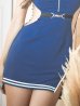 画像16: 【即日発送】【ハロウィン】 サイドシアーキャビンアテンダント/CA【コスプレ3点セット】【XS-Lサイズ】[HC03/HC03] (16)