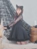 画像2: 【即日発送】【ハロウィン】 レースブラックキャット  / 黒猫【コスプレ2点セット】【S-XLサイズ/1カラー】[YMT] (2)