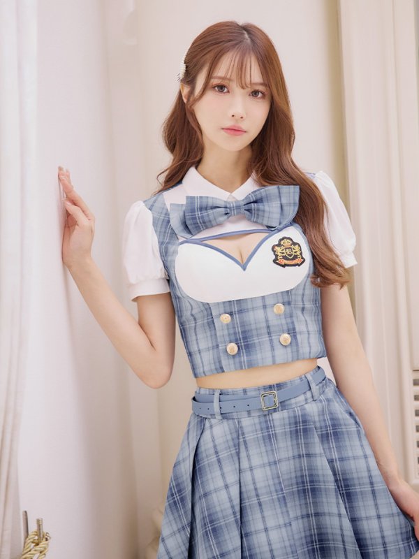 画像8: 【即日発送！】【ハロウィン】アイドルスクールガールセットアップ 【コスプレ5点セット】[OF04]