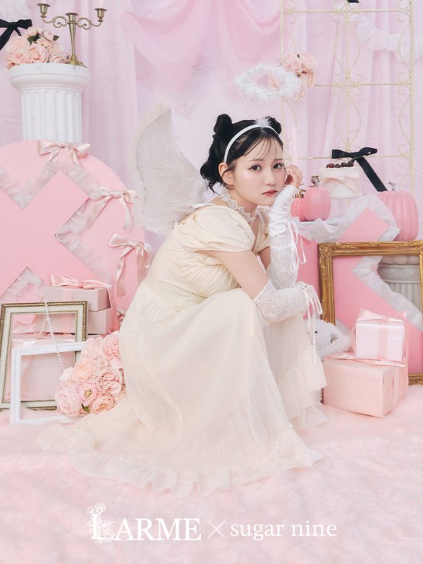 画像3: 【SALE!!】【即日発送！】【ハロウィン】 天使プリーツスカートワンピ 【コスプレ5点セット】 【S-XLサイズ/１カラー】[HC03-H]