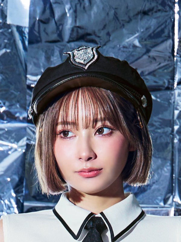 画像14: 【SALE!!】【即日発送】【ハロウィン】 レザーポリスワンピースコスプレ 【コスプレ4点セット】 【XS-Mサイズ/1カラー】(HC0306-SV)[HC03-B]
