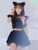 画像4: 【即日発送】【ハロウィン】キャットオフショルビジューセットアップ【コスプレ6点セット】【XS-Lサイズ/3カラー】[OF04]