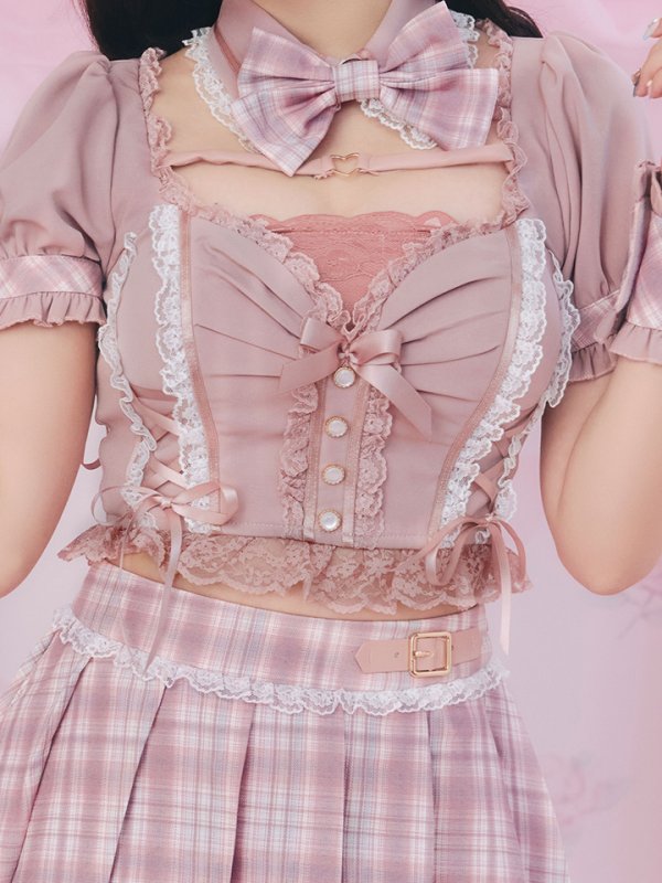 画像30: 【即日発送！】【sugar nine×マリームーンコラボ】 【ハロウィン】マリームーンコラボ制服ネコセットアップ 【コスプレ7点セット】 【XS-Lサイズ/2カラー】[OF04]