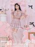 画像2: 【即日発送！】【sugar nine×マリームーンコラボ】 【ハロウィン】マリームーンコラボ制服ネコセットアップ 【コスプレ7点セット】 【XS-Lサイズ/2カラー】[YMT] (2)