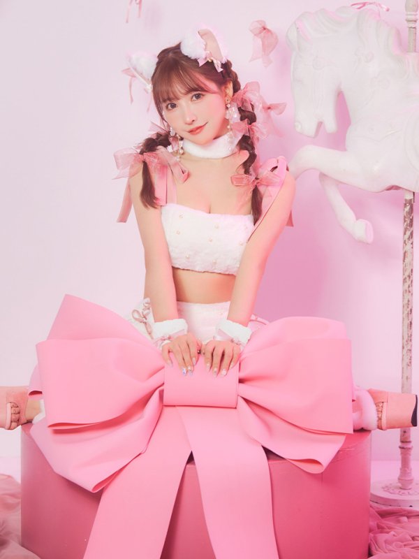 画像32: 【即日発送】【ハロウィン】 もこもこキャットリボンセットアップ 【コスプレ6点セット】 【Fサイズ/3カラー】[HC03]