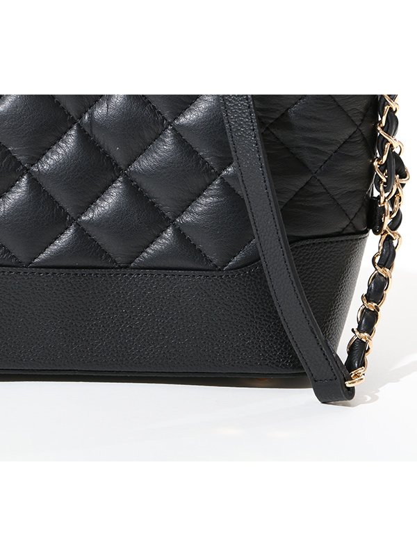 画像11: キルティング/バイカラー/クラシカル/チェーン/ショルダーバッグ[HC02]