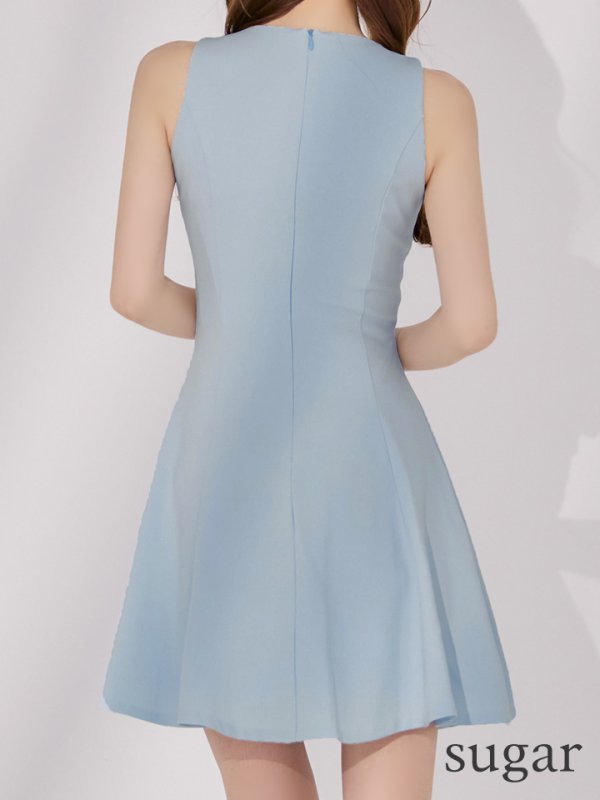 ブルー モデル:ゆめ 身長:160cm 着用サイズ:Sサイズ