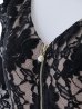 画像14: 【Kylie/カイリー】マーメイド/ フロントジップ/ 総レース/ 半袖/ 五分袖/ 袖あり/ フィッシュテール/ 膝丈/ ミディアムドレス/ キャバドレス【HC03】