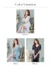 画像18: 【Kylie/カイリー】マーメイド/ フロントジップ/ 総レース/ 半袖/ 五分袖/ 袖あり/ フィッシュテール/ 膝丈/ ミディアムドレス/ キャバドレス【HC03】