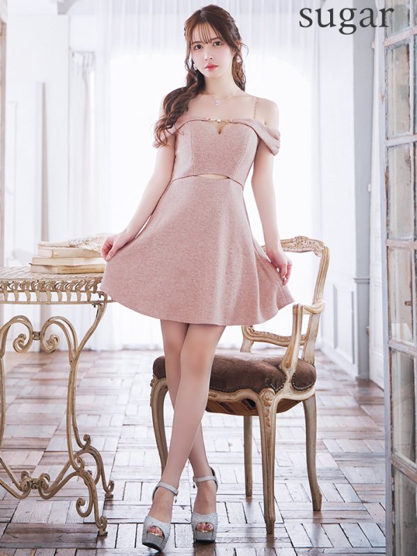 画像7: 【Kylie/カイリー】ラメ/ ビジュー/ シアー/ 切替/ キャミソール/ タイト/ ミニドレス/ キャバドレス【HC03】