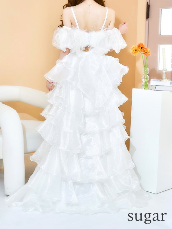 アイボリー モデル:ゆめ 身長:160cm 着用サイズ:8号(Sサイズ)