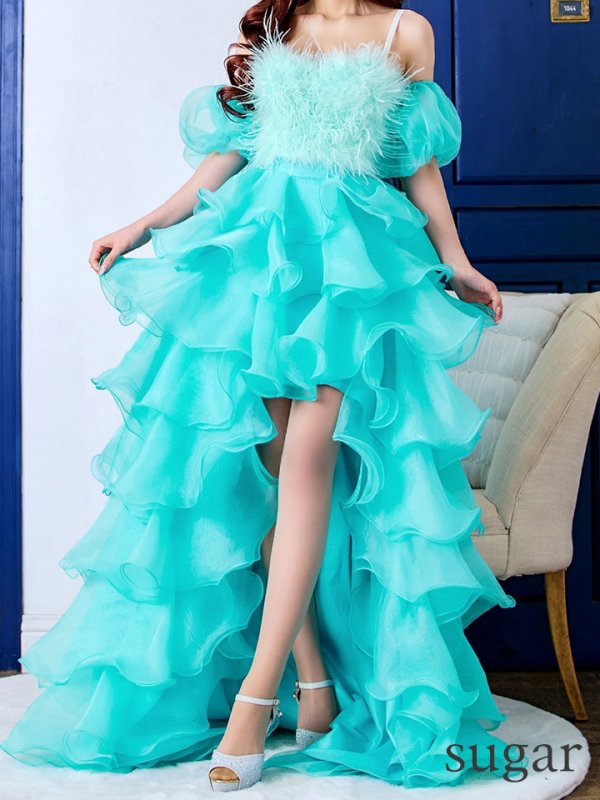 ミントキャンディー モデル:真優川咲 身長:158cm 着用サイズ:8号(Sサイズ)