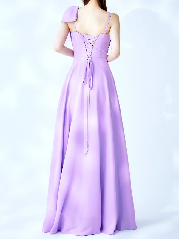 ラベンダー　モデル：ゆめ　身長：160cm　着用サイズ：Sサイズ