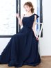 ネイビー　モデル：ゆめ　身長：160cm　着用サイズ：Sサイズ