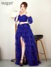 ダークブルー モデル：ゆめ　身長：160cm　着用サイズ：8号(Sサイズ)