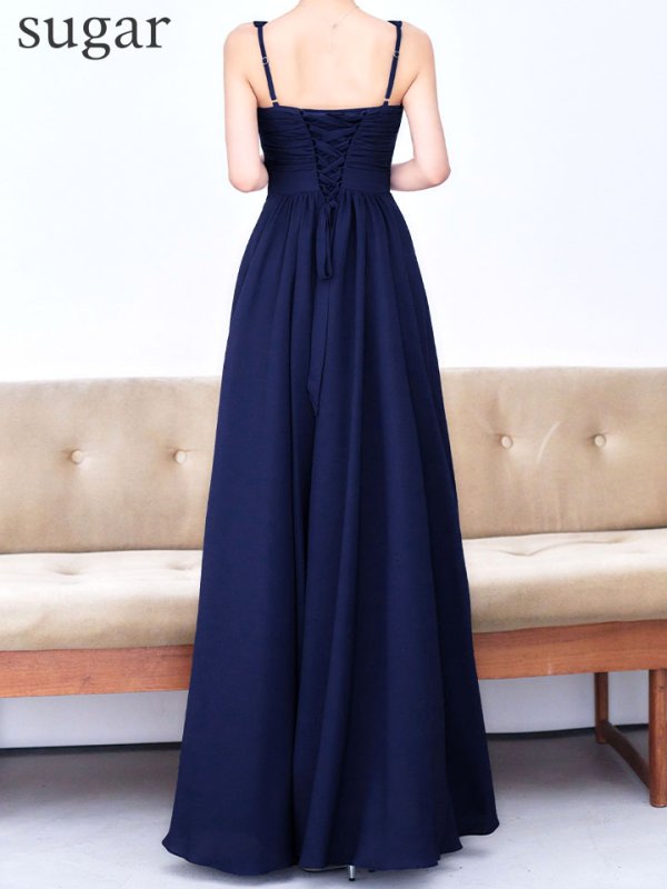 ネイビー モデル：るりぴ　身長：165cm　着用サイズ：8号(Sサイズ)