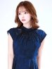 ネイビー モデル：ゆめ　身長：160cm　着用サイズ：8号(Sサイズ)