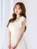 アイボリー モデル：ゆめ　身長：160cm　着用サイズ：8号(Sサイズ)