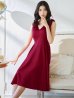 画像13: XS-Lサイズあり 【GINZA COUTURE/銀座クチュール】ニュアンス柄/ ペイント柄/ 肩リボン/ ノースリーブ/ 膝丈/ ミディアム丈/ フレア/ ワンピース/ キャバドレス[OF2]
