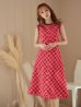 画像29: XSサイズあり 【GINZA COUTURE/銀座クチュール】 ツイード/ ノースリーブ/ Aライン/ ワンピース/ ひざ丈/ ミディアムドレス/ キャバドレス[OF2]