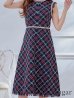 画像25: XSサイズあり 【GINZA COUTURE/銀座クチュール】 ツイード/ ノースリーブ/ Aライン/ ワンピース/ ひざ丈/ ミディアムドレス/ キャバドレス[OF2]