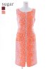 画像16: XS-Lサイズあり 【GINZA COUTURE/銀座クチュール】フロントジップ/ レオパード柄/ ポケット付き/ ジャガード/ タイト/ ひざ丈/ ワンピース/ ミディアムドレス/ キャバドレス[OF2]