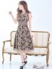 画像20: XS-Lサイズあり 【GINZA COUTURE/銀座クチュール】総レース/ パイピング/ ラインデザイン/ Aライン/ ひざ丈/ ノースリーブ/ ワンピース/ ミディアムドレス/ キャバドレス[OF2]