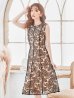 画像10: XS-Lサイズあり 【GINZA COUTURE/銀座クチュール】総レース/ パイピング/ ラインデザイン/ Aライン/ ひざ丈/ ノースリーブ/ ワンピース/ ミディアムドレス/ キャバドレス[OF2]