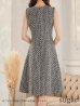 画像9: 【GINZA COUTURE/銀座クチュール】 ツイード/ ノースリーブ/ Aライン/ ワンピース/ ひざ丈/ ミディアムドレス/フレア/ キャバドレス[OF2]