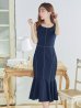 画像22: XS-Lサイズあり 【GINZA COUTURE/銀座クチュール】シンプル/ ワンカラー/ ノースリーブ/ マーメイド/ ミディアム丈/ ワンピース/ ミディアムドレス/ キャバドレス[OF2]