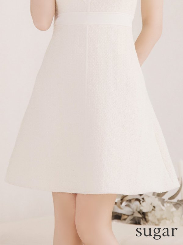 ホワイト モデル:ゆめ 身長:160cm 着用サイズ:XSサイズ