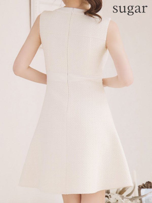 ホワイト モデル:ゆめ 身長:160cm 着用サイズ:XSサイズ