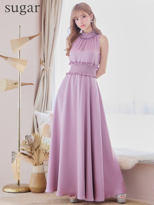 ラベンダー モデル:ゆりお 身長:165cm 着用サイズ:7号(Sサイズ)