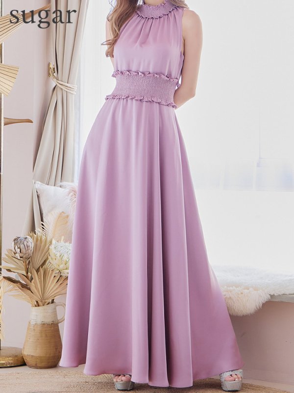 ラベンダー モデル:ゆりお 身長:165cm 着用サイズ:7号(Sサイズ)