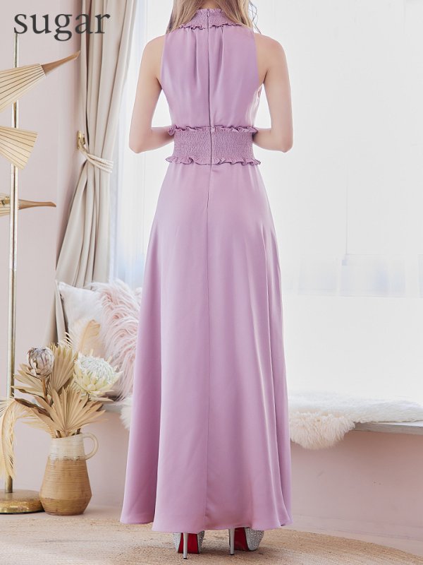 ラベンダー モデル:ゆりお 身長:165cm 着用サイズ:7号(Sサイズ)